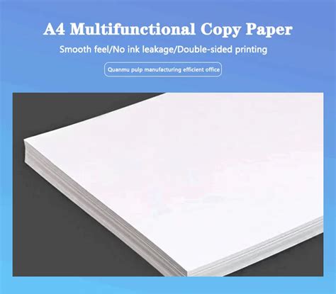 Multipurpose A4 Size Copier Paper 80gsm Office White Copy A4 Printer