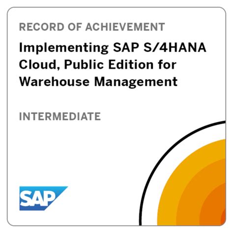 Implementing Sap S4hana Cloud Public Edition For Warehouse Management