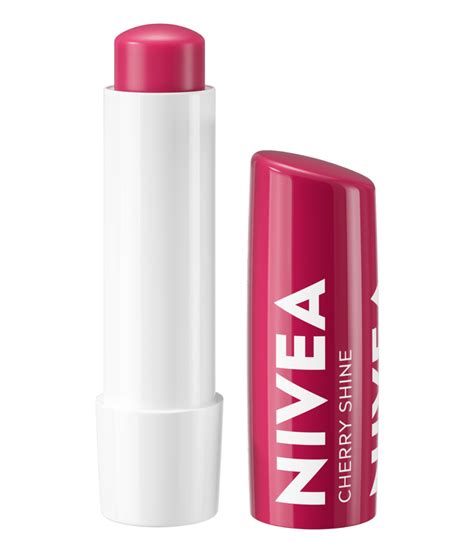 CHERRY Lip Balm Shine With NIVEA