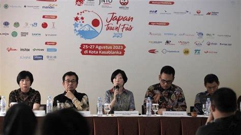 Jnto Gelar Japan Travel Fair Berlangsung Selama Tiga Hari Di Kota