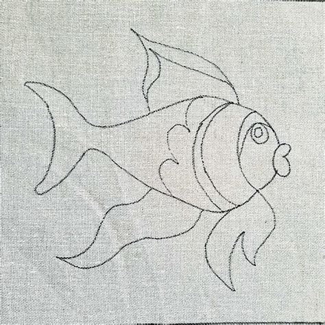 Ladyfish Pattern – Seaside Rug Hooking Company