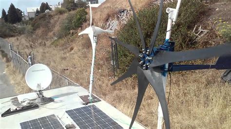 Rv Wind Power 1000w Set Up Youtube