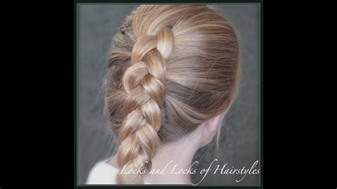How to do a Dutch Braid or inside out french braid - YouTube