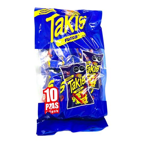 Barcel Takis 10s Fuego 7 10pzs H S Comercial