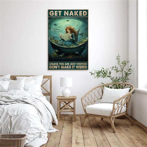 Trinx Woman In Bathtub Get Naked On Canvas Print Wayfair