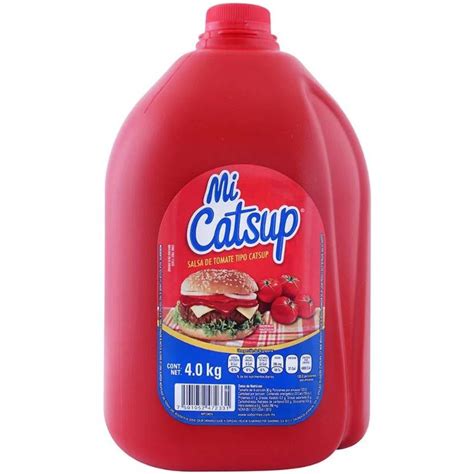 Salsa Catsup Mi Catsup Garrafa Kg Pz