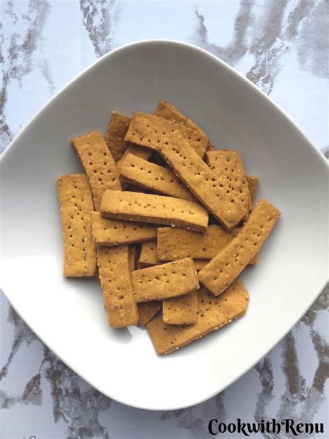 Baked Chickpea Crackers Vegan Gluten Free Cook With Renu