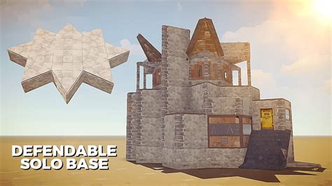 Rust Defendable Solo Duo Bunker Base Compact Base Rust Base