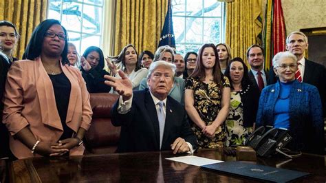 Trump Thanks Sex Trafficking Survivors The Washington Post