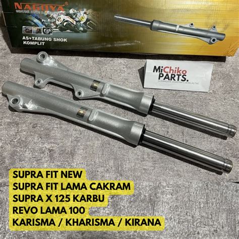 Jual As Shock Skok Depan Plus Tabung Supra Fit New Fit X Fit Lama