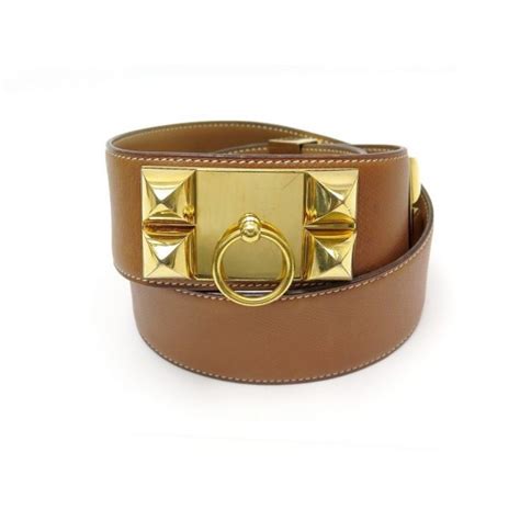 Ceinture Hermes Medor Collier De Chien T70 En