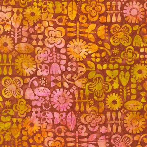 Robert Kaufman Fabrics Srk Orange Spice From Artisan Batiks