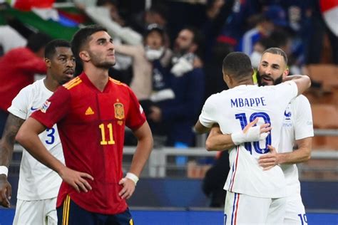 Bild Zu Nations League Frankreich Schl Gt Spanien Dank Benzema Und