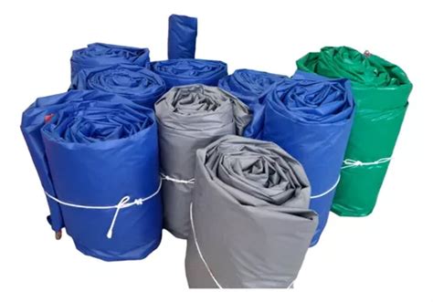 Lona 8x8 Mts 18oz 610g Reforzada De Uso Rudo Con Argolla Envío gratis