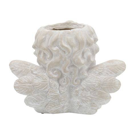 Sagebrook Home Resin L Angel Planter Rent To Own Becca S Home