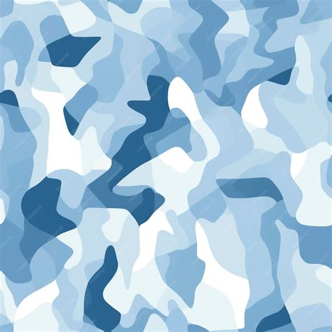 Premium AI Image | Simplistic Arctic Camouflage with Large Soft Shapes