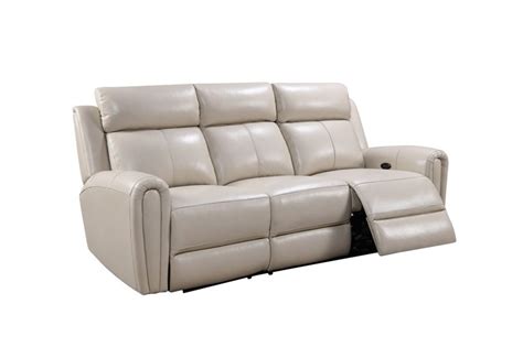 Cream Leather Recliner Sofa Set | Cabinets Matttroy