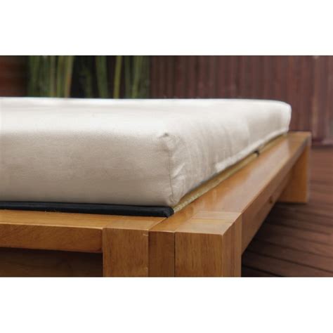 Thin and firm Organic Latex Mattresses | Bed and Wood