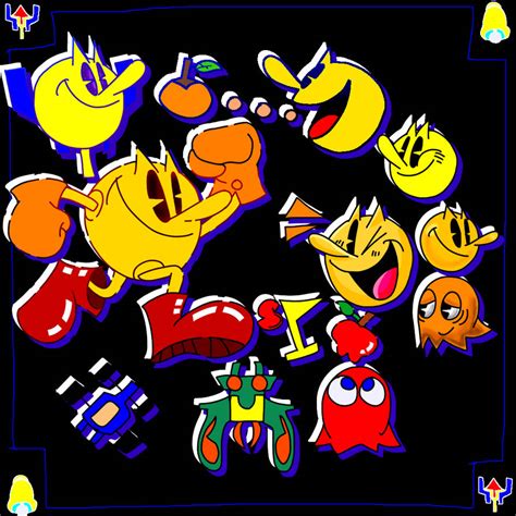 NAMCO SUPER-PAC (PAC-MAN) by pacsac1 on DeviantArt