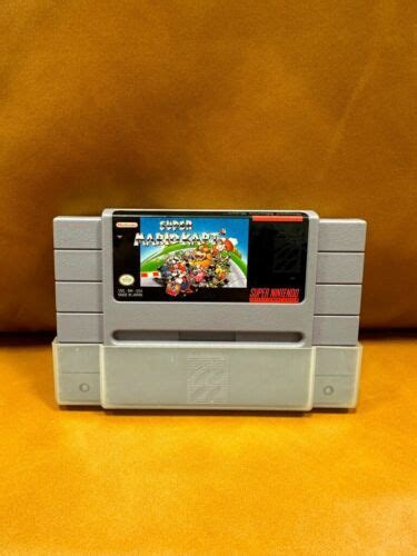 Super Mario Kart Nintendo SNES 1992 Cartridge Only Tested And