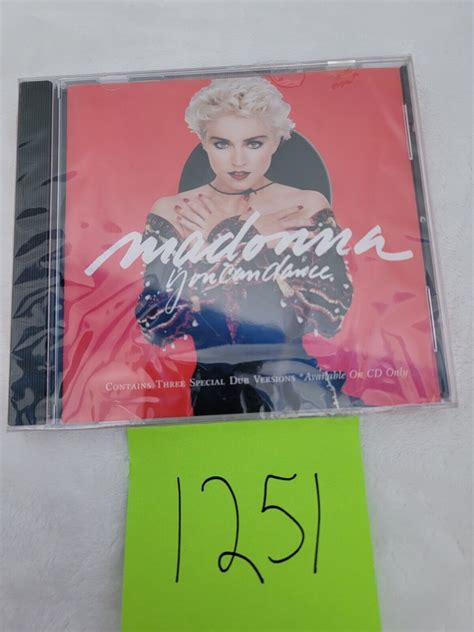 Madonna You Can Dance Cd New Sealed