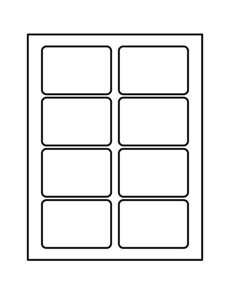 Avery Rectangle Labels Template