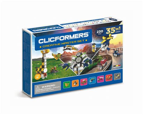 Clics Toys Klocki Konstrukcyjne Clics Clicformers 230 Szt Clics