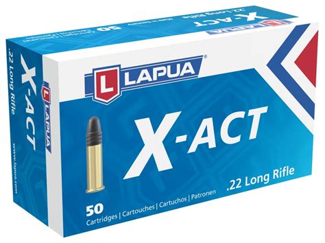 Lapua Rimfire Ammo Lr X Act Case Of Rounds Bruno Shooters