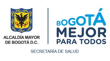 Secretaría Distrital de Salud de Bogotá Logo Bogota para Todos