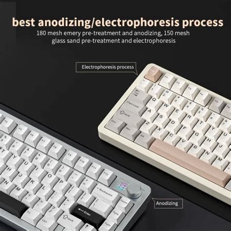 FURYCUBE F Hot Swap Multifunctional Knob Tri Mode Mechanical Keyboard