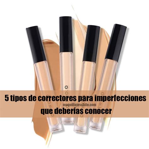 5 tipos de correctores de imperfecciones que deberías conocer