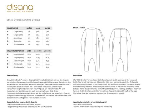 Disana Strick Overall Aus Merino Schurwolle Kbt