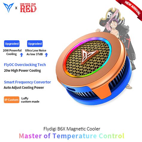 Flydigi B6X Magnetic Cooler One Piece Limited Edition Shopee Malaysia