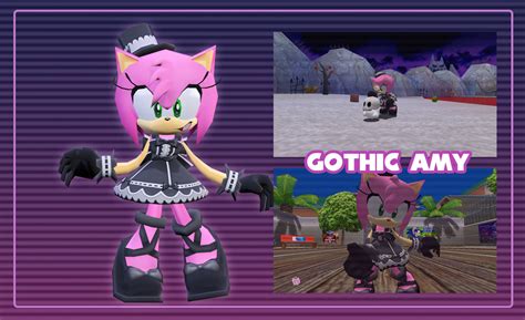 Gothic Amy Sonic Adventure 2 Mods