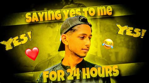 Hafeezbhaiyt Saying Yes To Me For 24hrs 😂 ️ Vlog 38 Bht Maza Aya😂