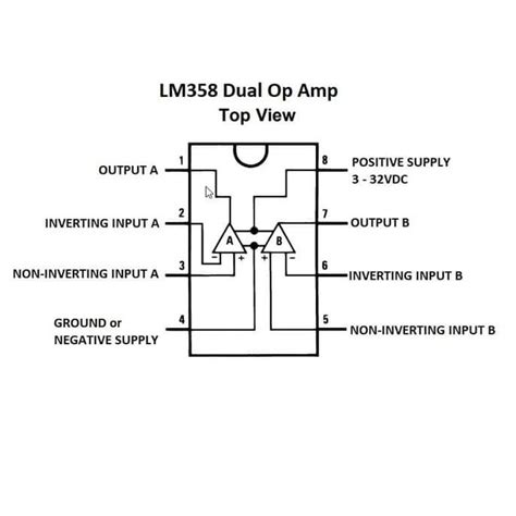 Jual Ic Lm358 Dual Opamp Op Dip 8 Pin Operational Amplifier