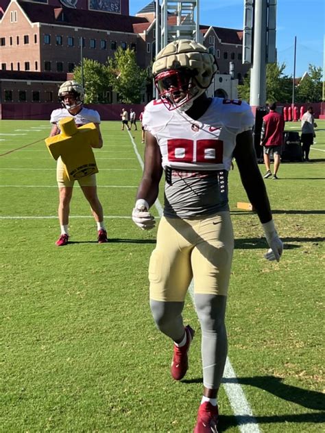 Photo Gallery Florida State Practices In Full Pads For Second