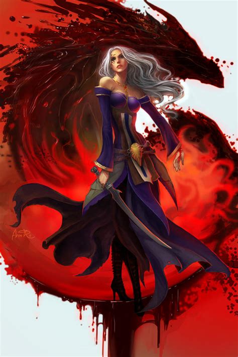 Blood mage by anndr on DeviantArt