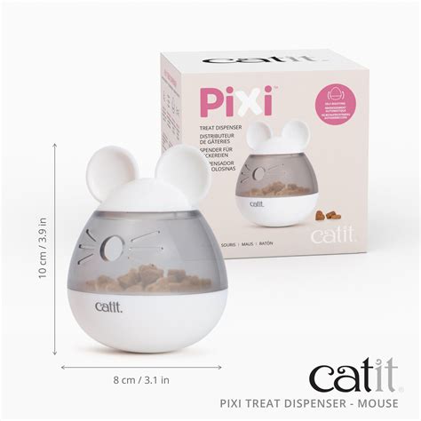 Catit Pixi Treat Dispenser Mouse Catit Usa Official Catit Brand Store