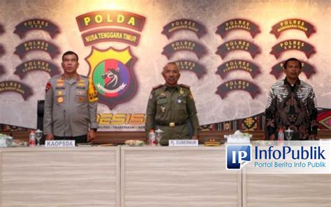 Infopublik Polda Ntt Gelar Rakor Kesiapan Akhir Pelaksanaan Pemilu