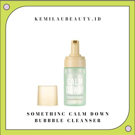 jual somethinc calm  bubble cleanser shopee indonesia