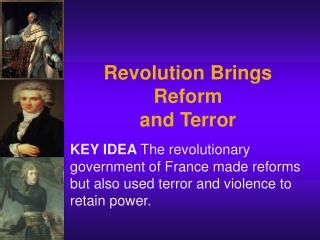 PPT Revolution Brings Reform And Terror PowerPoint Presentation Free