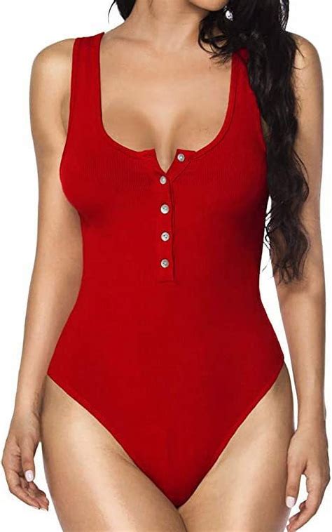 Tponi Women S One Piece Swimsuits One Piece Red Clear Strap Bikini XL Walmart