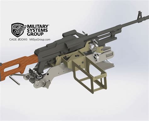 22 Pkm mount for dishka dshk mount | Military Systems Group