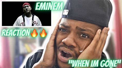 First Time Hearing When Im Gone Eminem REACTION YouTube