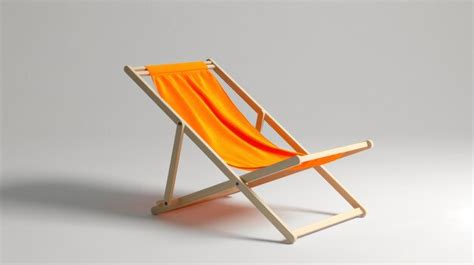 Premium Photo Folding Beach Chair Mockup