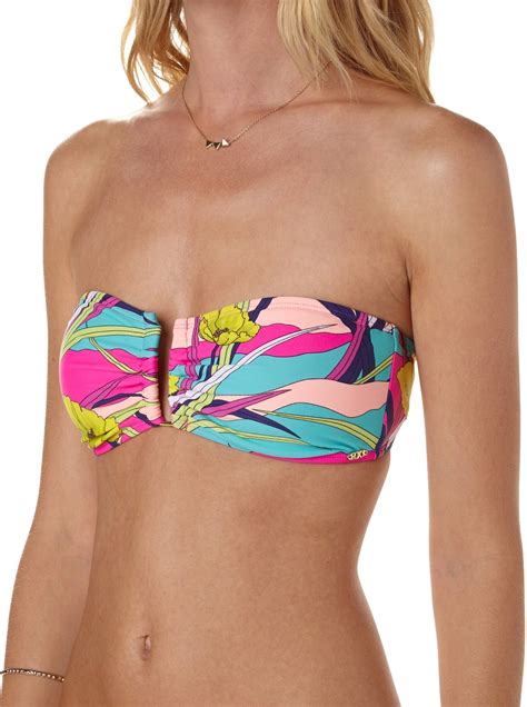 Island Dreams Bandeau Bikini Top Roxy