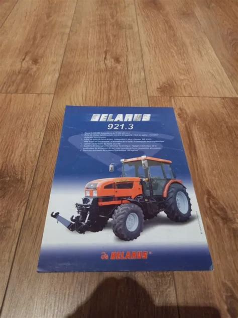 BROCHURE DOCUMENT PROSPECTUS TRACTEUR Tractor BELARUS AVTO EUR 1 99