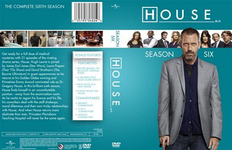 House - Season 6 (DVD) - TV DVD Custom Covers - House Season 6 :: DVD Covers