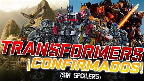 Robots Confirmados Para Transformers El Despertar De Las Bestias